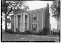 WEST FRONT, SOUTH SIDE - Father Robert Donnell House, 601 South Clinton Street, Athens, Limestone County, AL HABS ALA,42-ATH,7-1