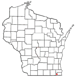 Location of Randall, Wisconsin