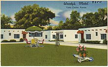 Woody's Motel, Yates Center, Kansas (8734329185)