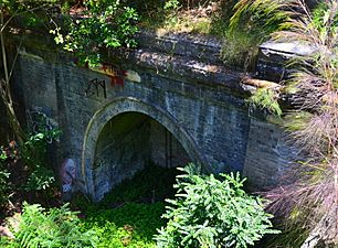 (1)1892 railway tunnel Lapstone