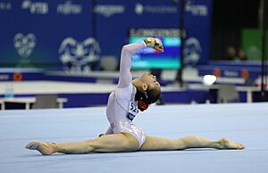 2019-06-30 1st FIG Artistic Gymnastics JWCH Women's Apparatus finals Floor exercise (Martin Rulsch) 335