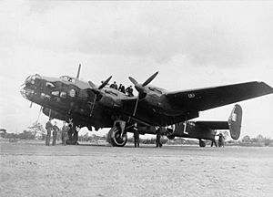 76 Squadron Halifax 1941 IWM CH 3393