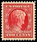 Abraham Lincoln3 1909 Issue-2c