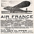 Air France "Potez 62" advertisement 1936