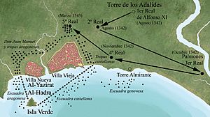 Algeciras Sitio de Alfonso XI