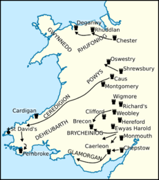 Anglo-Norman advance into Wales