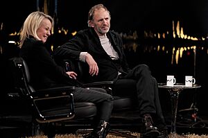 Anton Corbijn and Louise Hoffsten on Skavlan