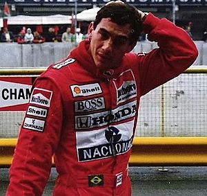 Ayrton Senna Imola 1989 Cropped