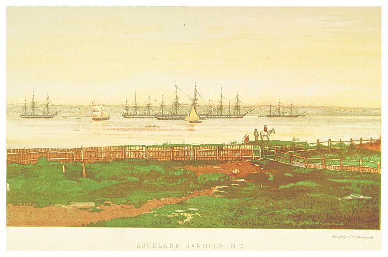 B(1871) p227 AUCKLAND HARBOUR, N.Z