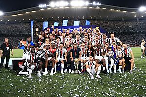 Beşiktaş 2024 Turkish Super Cup Celebration 1