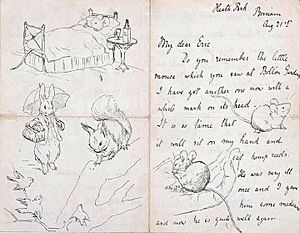 Beatrix Potter Letter