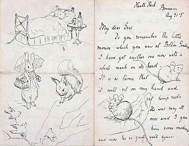 Beatrix Potter Letter