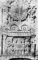 Bharhut relief with Diamond throne and Mahabodhi Temple around the Boddhi Tree
