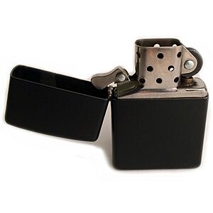 Black Finish Zippo Lighter