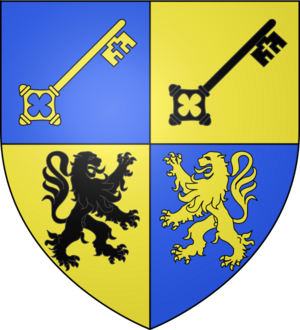Blason ville fr Dangeul (Sarthe)