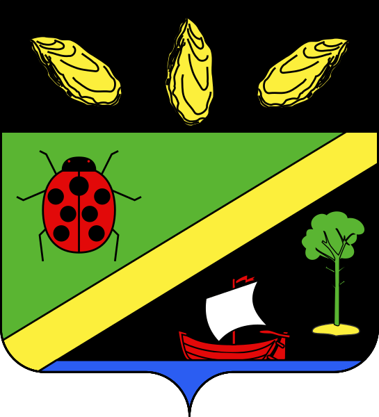 Blason ville fr Gujan-Mestras (Gironde)