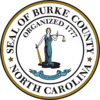 Official seal of Burke County