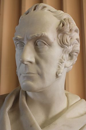 Bust of Sir William Hamilton, by William Brodie, Old College, University of Edinburgh