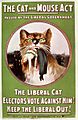 Cat and Mouse Act Poster - 1914