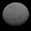 Ceres OpNav 2 single frame by Dawn, 25 January 2015