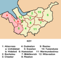 Cheshire domesday hundreds