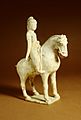 Chinese - Pair of Sculptures - Women on Horseback - Walters 492329