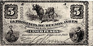 Cinco pesos moneda corriente
