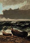 Coast Scene-Approaching Storm
