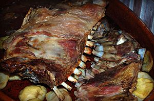 Cocina Palentina 003 Costillar Cordero Asado