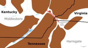 Cumberland Gap Map