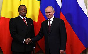 Denis Sassou-Nguesso & Vladimir Putin - 2019