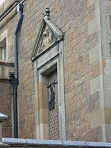 Door of the Edinburgh tolbooth, Abbotsford, Scottish Borders