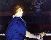 Emma at the Piano George Bellows 1914