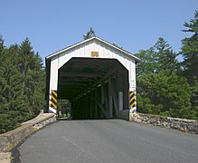 Forry's Mill Covered Bridge Approach 2800px