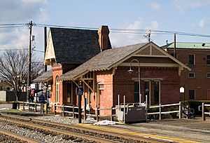 Gaithersburg train station 1