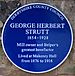 George Herbert Strutt blue plaque.jpg