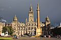 George Square and Glasgow City Chambers