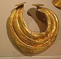 Gold collar ( 800-700 BC) from Co Clare (detail)
