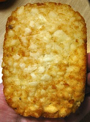 Hashbrown potato patty