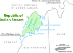 Indian stream map
