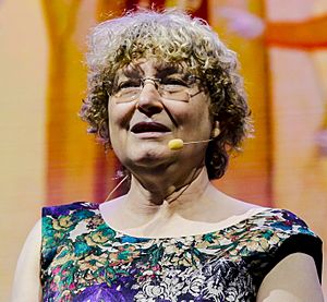 Ingrid Daubechies ICM 2018 (42687401960) (cropped).jpg