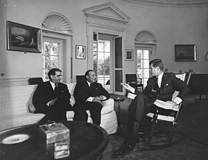 JFK with Mohammad Ali of Bogra
