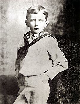 James Joyce age six, 1888