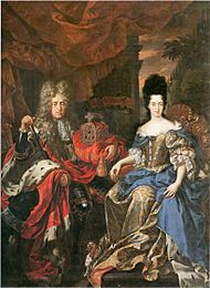 Jan Frans van Douven, Doppelbildnis Johann Wilhelm von der Pfalz und Anna Maria Luisa de' Medici (1708)