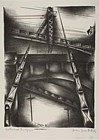 Jolán Gross-Bettelheim - Gates and Bridges, 1936