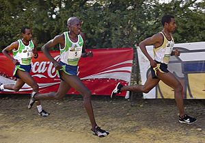 Kenenisa Bekele running