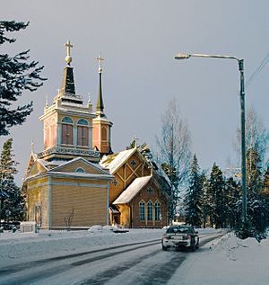 Kivijärvi church National Park