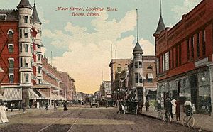 Main Street, Looking East, Boise, ID