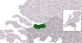 Map - NL - Municipality code 1709 (2009)