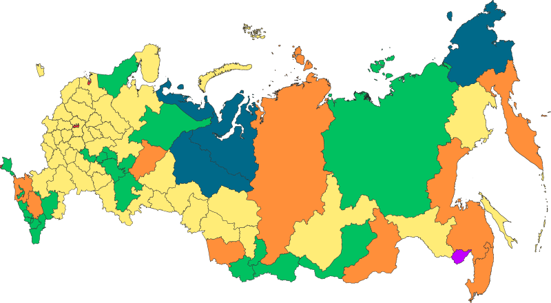 Image: Map of federal subjects of Russia (2014)